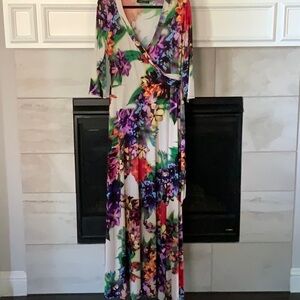 Beautiful full length wrap maxi